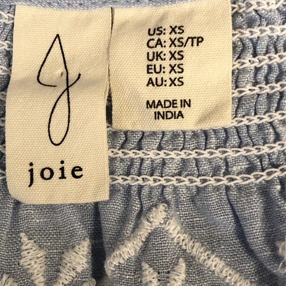 Joie long sleeve tassel tie neck xs - Picture 8 of 9